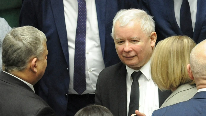 Líder vládnej strany Právo a spravodlivosť (PiS) Jaroslaw Kaczyňski.
