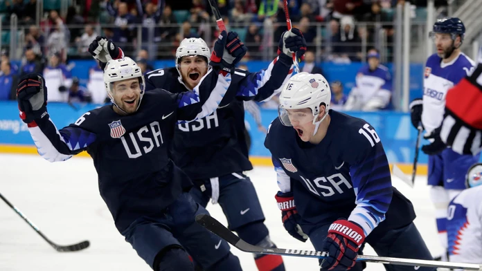 Slovenská radosť v dueli na ZOH 2018 proti USA.