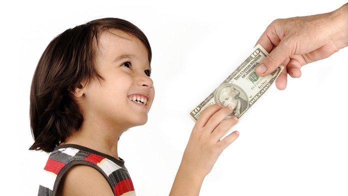 Dieťa, peniaze, vreckové