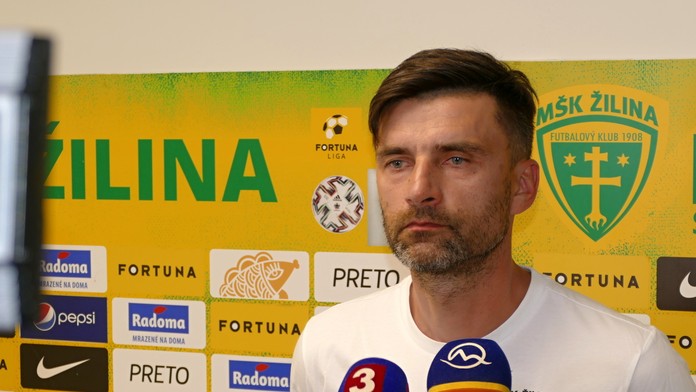 Tréner MŠK Žilina Pavol Staňo.