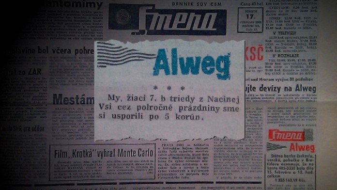 Alweg, narodna zbierka.