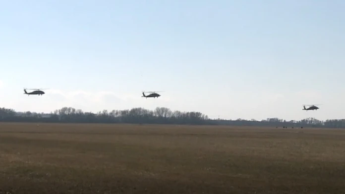 Vrtuľníky NATO.