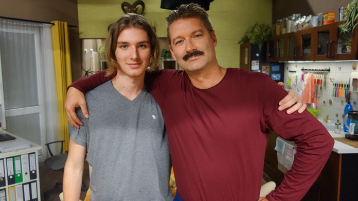 Andy Kraus so synom Borisom