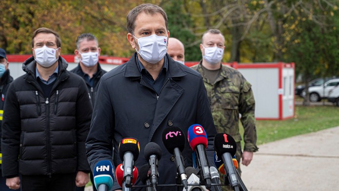 Jaroslav Naď informuje o číslach za sobotu.