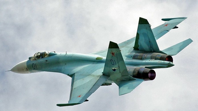 Stíhačka ruského námorníctva SU-33.
