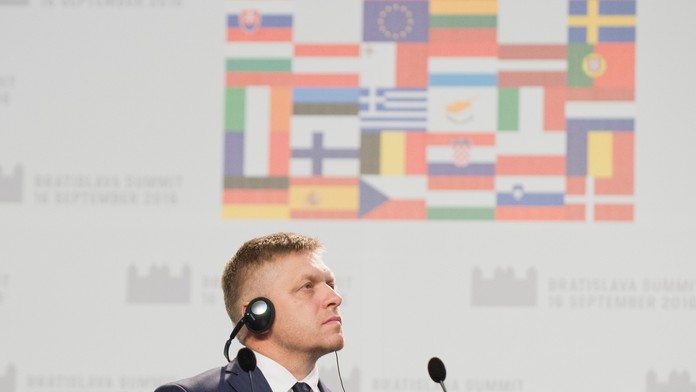 Predseda vlády Robert Fico na samite v Bratislave