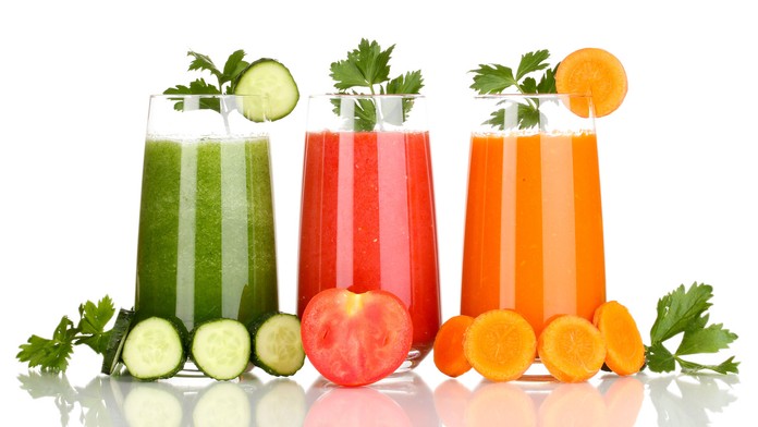 zeleninové šťavy