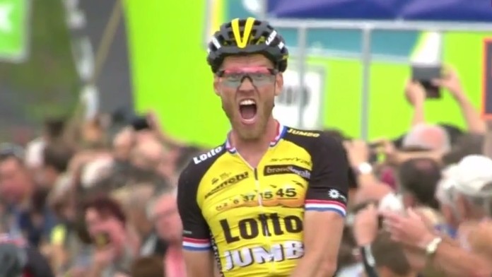 Lars Boom sa stal víťazom 5. etapy na BincBank Tour.