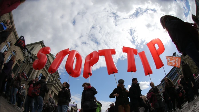 Demonštrácia proti TTIP
