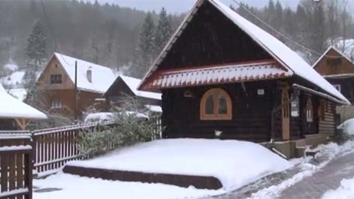 Zasnežená Horná Mariková