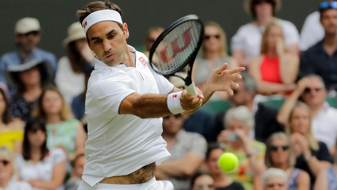 Rafael Nadal na Wimbledone.