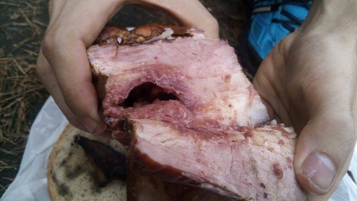 Poškodená slanina