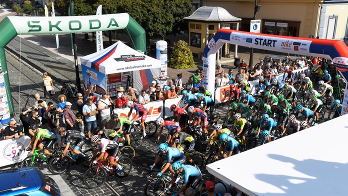 Okolo Slovenska: Štart 3. etapy museli posunúť, americký tím si splietol Ružomberok s Prievidzou