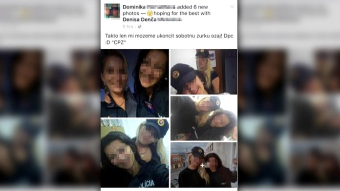Žúr na policajnej stanici