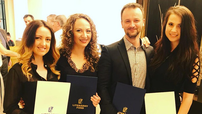 Ocenení reportéri TV Markíza: Zuzana Javorová, Lenka Stanková, Marek Vnenčák a Lenka Perželová.