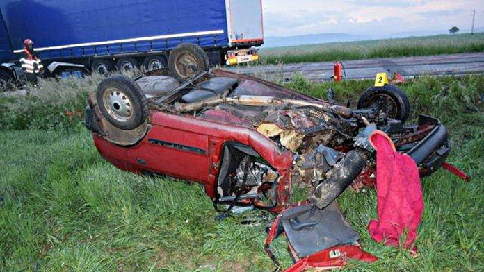 Tragická dopravná nehoda pri T. Stankovciach 