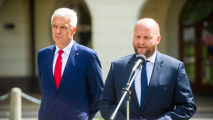 Ivan Korčok a Jaroslav Naď.