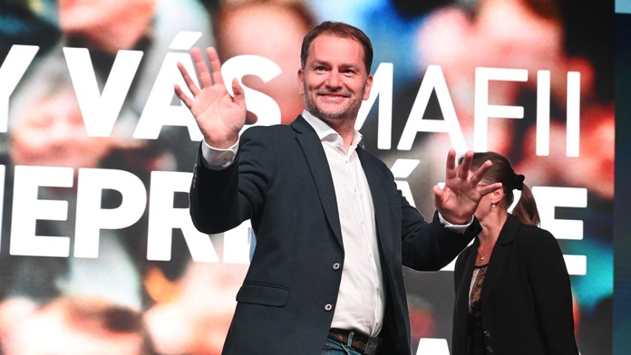 Predseda hnutia Slovensko Igor Matovič