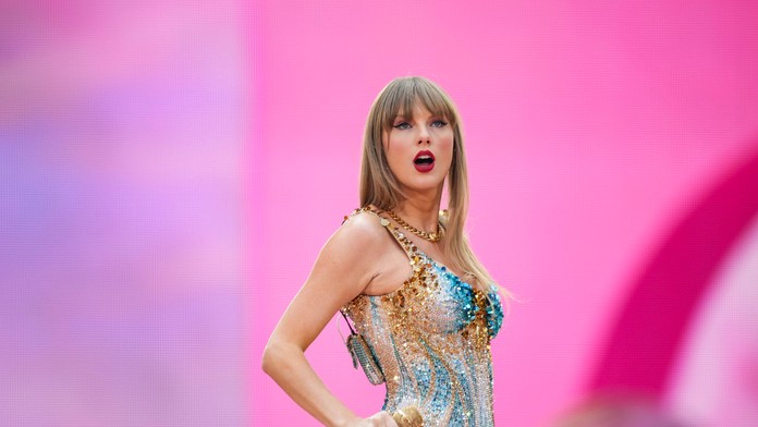 Na snímke americká popová speváčka Taylor Swift.