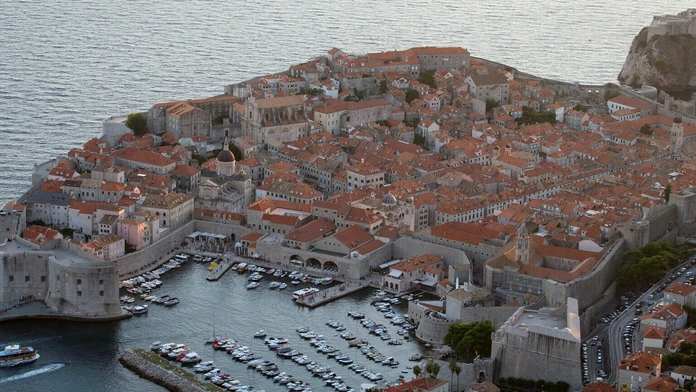 Pohľad na Staré mesto v Dubrovniku.