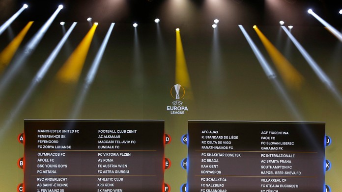 Základné skupiny Európskej ligy 2016/2017.