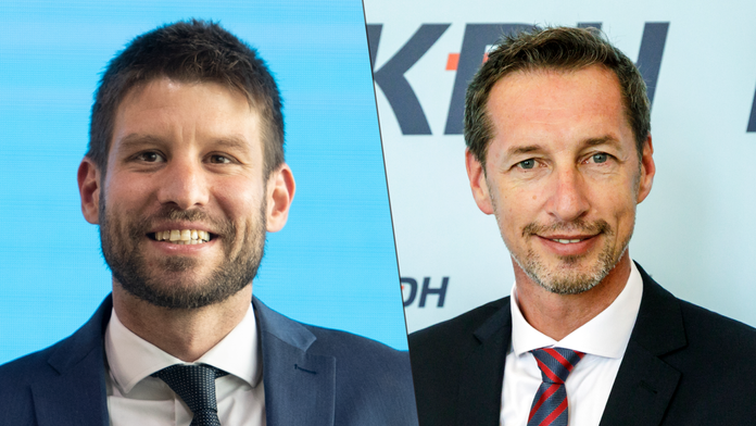 Michal Šimečka a Milan Majerský.