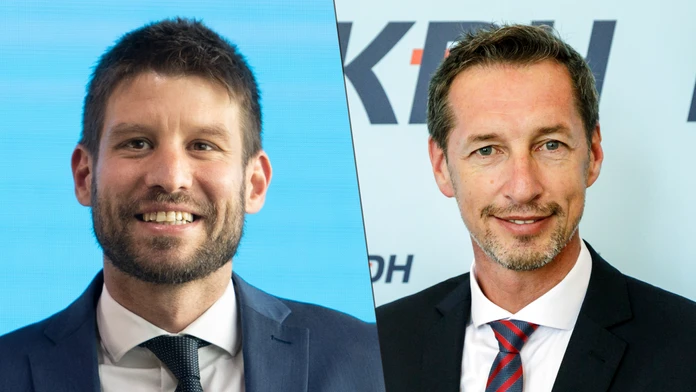 Michal Šimečka a Milan Majerský.