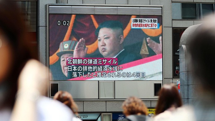 Severná Kórea odpálila balistickú raketu.