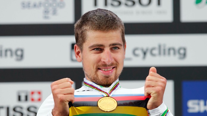 Peter Sagan - tretíkrát majster sveta.