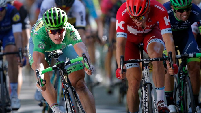 Peter Sagan vyhral 16. etapu Tour de France