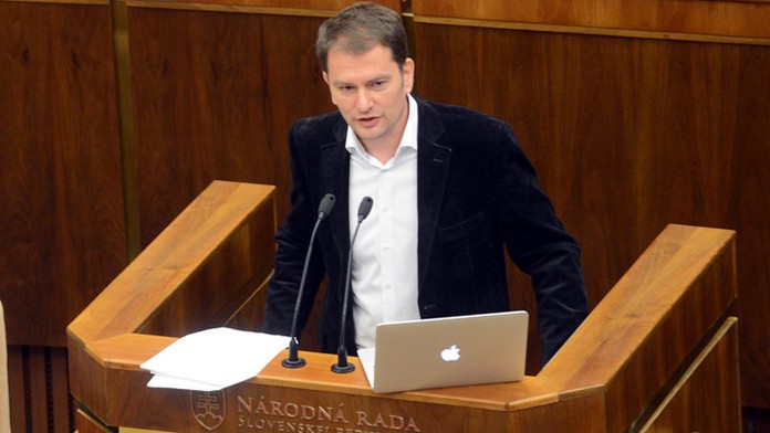 Poslanec Igor Matovič (OĽaNO-NOVA). 