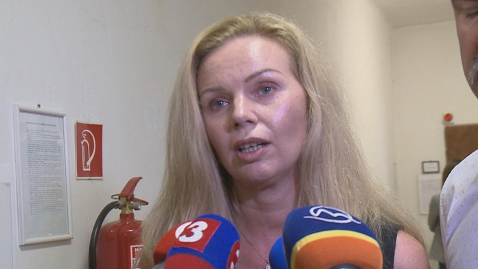 Vdova po Jánovi Kubašiakovi - Mária Sihelská.