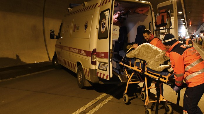 Tunel Branisko po dopravnej nehode už sprejazdnili