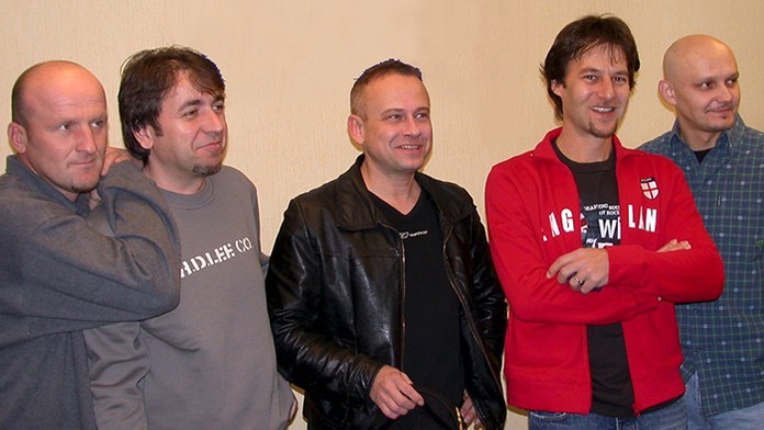 Skupina TEAM na archívnej snímke