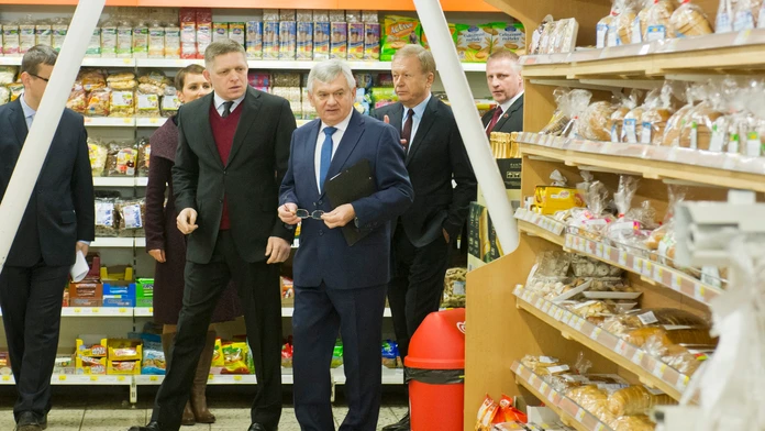 Robert Fico a Ľubomír Jahnátek