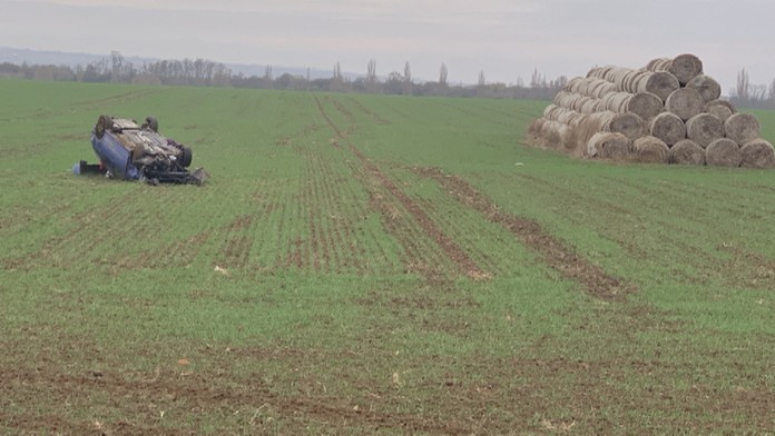 Smrteľná nehoda pri Vrábľoch.