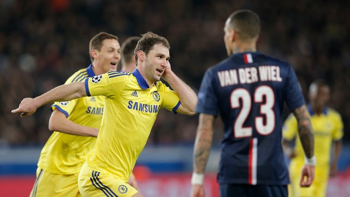 Hráč Chelsea Branislav Ivanovič