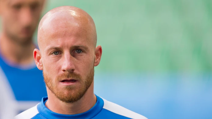 Miroslav Stoch počas tréningu pred zápasom na majstrovstvách Európy vo futbale medzi Slovenskom a Anglickom.