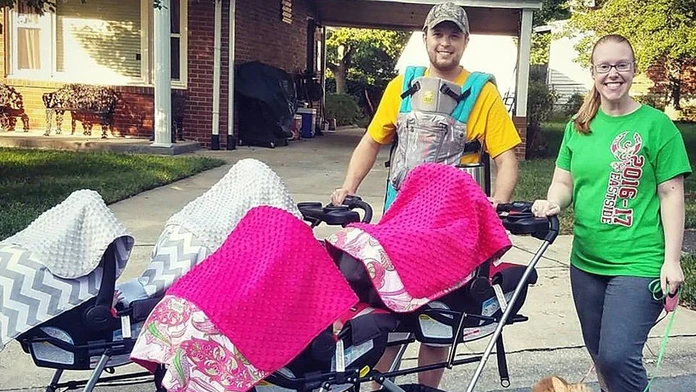 Briana (30) a Jordan (27) Turnerovci s deťmi