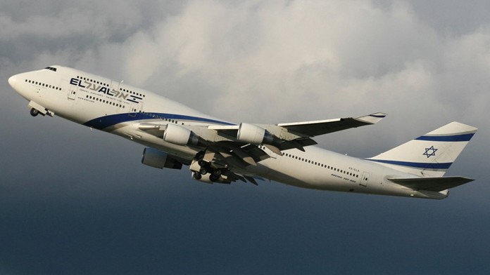 Boeing 777 izraelskej spoločnosti EL AL.