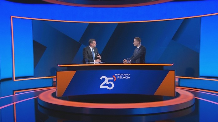 Andrej Danko a Michal Kovačič v mimoriadnej relácii 25.