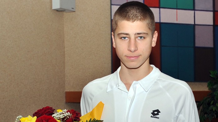 Peter Sagan na archívnej snímke z januára 2008.