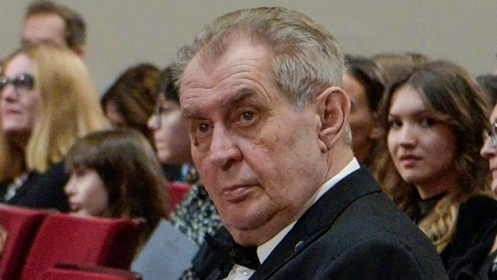 Český prezident Miloš Zeman.