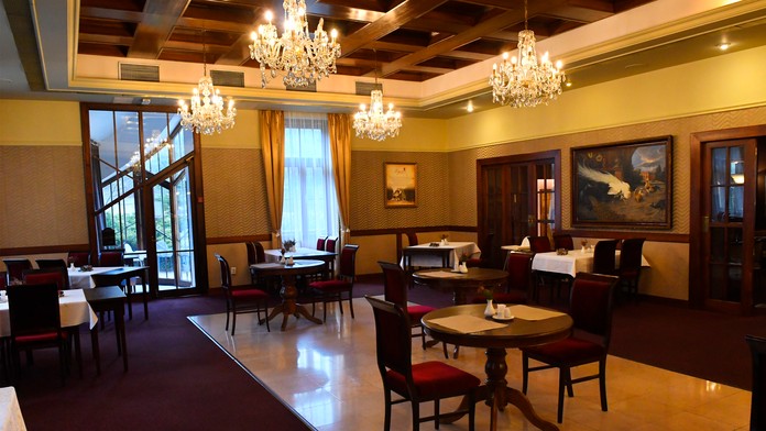 Reštaurácia Hotela Bankov v Košiciach.