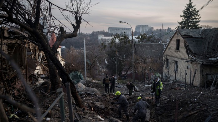 Na severovýchode Kyjeva hlásili výbuchy po ďalšom ruskom útoku