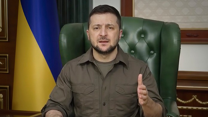 Akýkoľvek kompromis s Ruskom by Ukrajinci mali schváliť v referende, vyhlásil prezident Zelenskyj
