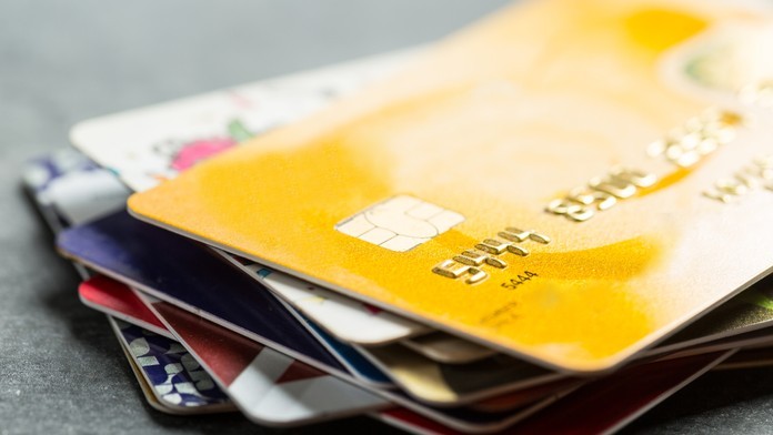Na snímke sú kreditné karty