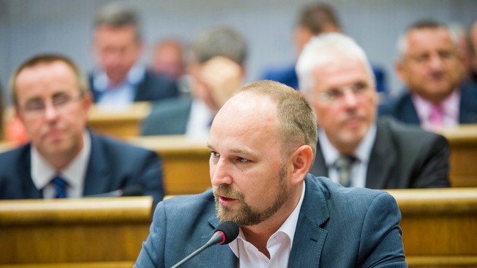 Na snímke poslanec NR SR Jozef Viskupič (OĽaNO).