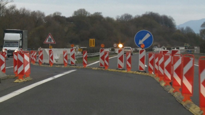 Dopravné obmedzenia počas opravy diaľnice D1.