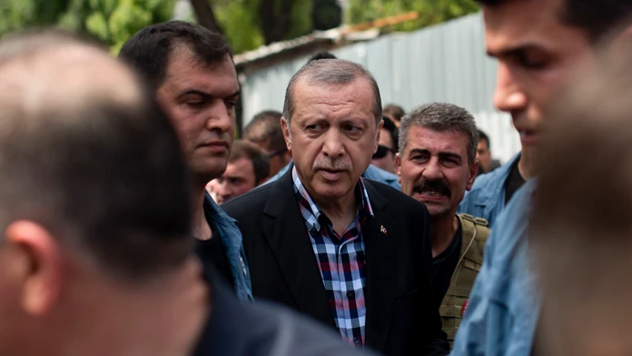 Turecký prezident Erdogan.